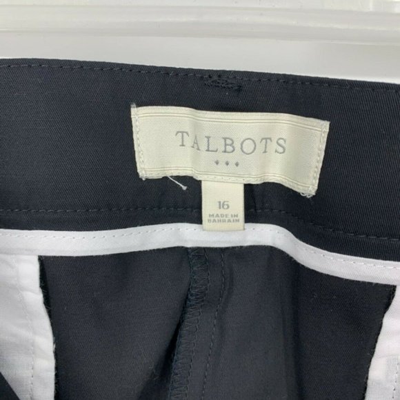 Talbots Womens Straight Leg Crop Pants Size 16 - Picture 6 of 8
